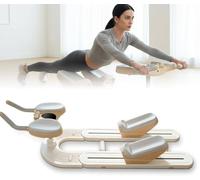 Spine Twist and Stretch Trainer with Digital Timer, Adjustable Ab Machine for Core Workout, Lower Back Training, Full Body Stretch, and Fitness Exercise