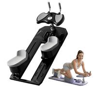 Spine Twist & Stretch Trainer,6-in-1 Multi-Functional Ab Trainer,3-Level Adjustment,70CM Big Crawl,Max 507lbs/230 kg,Detachable,for Waist and Core Training Black