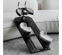 Spine Twist & Stretch Trainer, Adjustable Back Stretcher, Crawling Machine with Phone Holder & LCD Display, Detachable, for Core Leg Waist Training