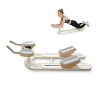 Spine Twist & Stretch Trainer,Spinal Support Machine With LED Timer,for Abdominal Workout Waist Toning Leg Stretching 220lb Capacity,3-Level Height Adjustable