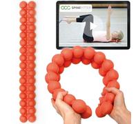 SPINEFITTER by SISSEL® Junior Orange | Back Stretcher for Children & Teenager | Back Saver for Posture | Spine Stretcher | Back Stretcher Device for Rehabilitation & Therapy | Back Trainer | 16 Ball