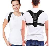 Spinegear Back Brace Posture Corrector - Back Straightener Upper Back Correction - Shoulder Back Support Brace - Pain Relief Strap for Men and Women (M)