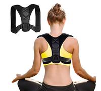 Spinegear Nanet posture corrector, back brace slouching corrector, back straightener for men and women (Black, X-Large)