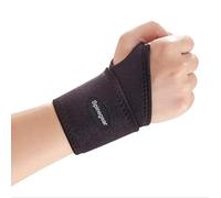 Spinegear wrist Support hand brace with Thumb Stabilizer for Sports and joint pain Relief, wrist Injuries & Sprains One Size Fits Left or Right Hand for Men and Women