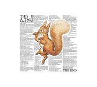 Spineless Classics Beatrix Potter The Tale of Squirrel Nutkin Blank Card SP294