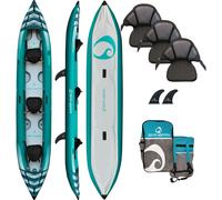 Spinera Hybris 500 3 Person High Pressure Drop-Stitch Kayak - Teal