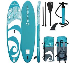 Spinera Lets Paddle 10'4 Inflatable Stand Up Paddle Board SUP Package - Board, Bag, Pump, Paddle & Leash/Strap - Unisex