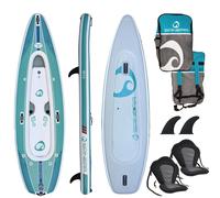 Spinera SupKayak 12ft Sup / Kayak Package 2024 - Blue/White