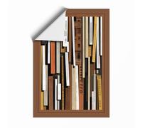 Spines and Stories Modern Unframed Wall Art Print A1 (84.1×59.4cm), Wall Decor for Living Room, Bedroom, Office & Home, Art Gift