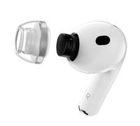 SpinFit AuraFine for AirPods Pro 3 - Patented Silicone Ear Tips and Adapters featuring Aura-Rib with Color Ring Design for Dynamic Stability (one Pair)(Ear Tips Installed) (MS)