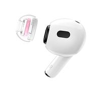 SpinFit SuperFine for AirPods Pro Gen 1 & 2 - S - Medical Grade Silicone Patented Replacement Ear Tips and Adapters for Supreme Comfort (one pair)(ear tips installed)