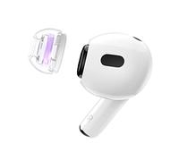 SpinFit SuperFine for AirPods Pro Gen 1 & 2 - SS - Medical Grade Silicone Patented Replacement Ear Tips and Adapters for Supreme Comfort (one pair)(ear tips installed)
