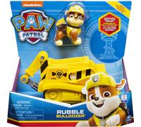 SPINMASTER Paw Patrol RUBBLE'S BULLDOZER Toy Vehicle with Collectible Action Fig