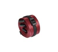 SPINN.DESIGN Adjustable comfort camera strap, red