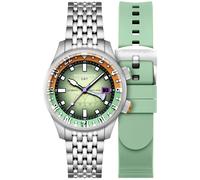 Spinnaker Bradner GMT Automatic Spongebob Squarepants Bubbly Grins Limited Edition SP-5162-33 - Man - 42 mm - Analogue - Automatic - Sapphire-Coated Mineral Glass Green 20 mm