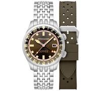 Spinnaker Bradner GMT SP-5121-22 - Man - 42 mm - Analogue - Automatic - Sapphire-Coated Mineral Glass Brown 20 mm