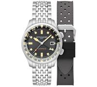 Spinnaker Bradner GMT SP-5121-33 - Man - 42 mm - Analogue - Automatic - Sapphire-Coated Mineral Glass Grey 20 mm