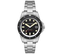 Spinnaker Croft Pioneer SP-5136-11 - Man - 42 mm - Analogue - Automatic - Sapphire-Coated Mineral Glass Black 20 mm
