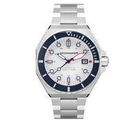 Spinnaker Dumas Men's Japanese Automatic 44mm Black Watch with Stainless Steel SP-5081-HH
