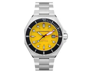 Spinnaker Dumas Men's Japanese Automatic 44mm Black Watch with Stainless Steel SP-5081-II
