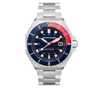 Spinnaker Dumas Men's Japanese Automatic 44mm Black Watch with Stainless Steel SP-5081-JJ