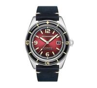 Spinnaker Men's Fluess Oxblood Red Japanese Automatic Watch - SP-5055-07