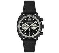 Spinnaker Hull Chronograph SP-5068-08 - Man - 42 mm - Analogue - Quartz - Mineral Glass Black 22 mm