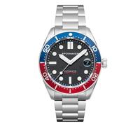 Spinnaker Mens 40mm Croft Mid Size Automatic Elemental Watch with Stainless Steel Bracelet SP-5100-11