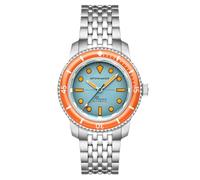 Spinnaker Men's 40mm Fleuss 40 Automatic Teal Mirage Watch with Solid Stainless Steel Bracelet SP-5133-CC