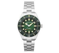 Spinnaker Mens 40mm Spence Automatic Sea Green Watch with Solid Stainless Steel Bracelet SP-5097-44