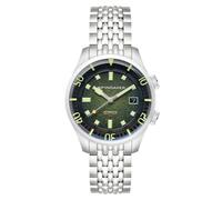 Spinnaker Men's 42mm Bradner Automatic Emerald Green Watch with Solid Stainless Steel Bracelet SP-5062-33