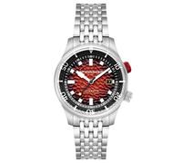 Spinnaker Men's 42mm Bradner Automatic Scarlet Horizon Watch with Solid Stainless Steel Bracelet SP-5062-99