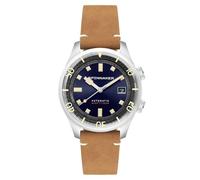 Spinnaker Men's 42mm Bradner Automatic Tidal Blue Watch with Leather Strap SP-5062-05