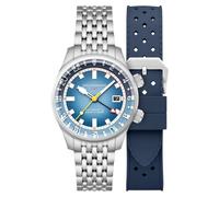 Spinnaker Men's 42mm Bradner GMT Automatic Blue Alps Watch with Solid Stainless Steel Bracelet SP-5121-88