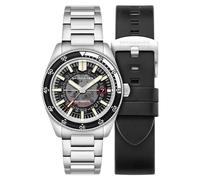 Spinnaker Men's 43mm Fleuss Automatic Severn Edition Wet Suit Black Watch with Solid Stainless Steel Bracelet SP-5118-11