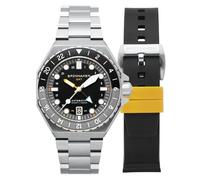 Spinnaker Men's 44mm Dumas Harbour Grey Japanese Automatic Watch with Solid Stainless Steel Bracelet SP-5119-11