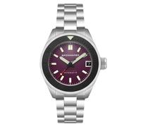 Spinnaker Men's 45mm Piccard Automatic Dark Purple Watch with Solid Stainless Steel Bracelet SP-5098-66