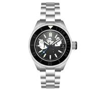 Spinnaker Men's 45mm Piccard Automatic Popeye Forearm Fury Limited Edition Barnacle Black Watch with Solid Stainless Steel Bracelet SP-5173-11