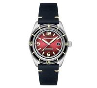 Spinnaker Men's Fluess Oxblood Red Japanese Automatic Watch - SP-5055-07
