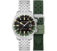 Spinnaker SP-5121-44 Mens Watch Bradner GMT Automatic 42mm 18ATM
