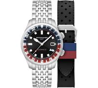 Spinnaker SP-5121-55 Mens Watch Bradner GMT Automatic 42mm 18ATM
