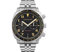 Spinnaker Watch Hull Mens - Black SPK-112