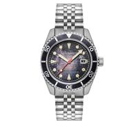 Spinnaker Wreck Men's Automatic 3 Hands Watch with Black Dial and Solid Stainless Steel Bracelet - SP-5089-11