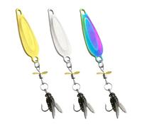 Spinner Bait for Bass Fishing - Weed-free Spinner Bait for Freshwater and Saltwater | Slow Rolling Spinner Baits, Vibrating Blade Bait for Trout, Walleye, Bass Fishing Lure for Fishing