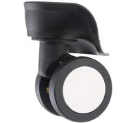 Spinner Caster,Swivel Wheels Replacement,2 Pieces A08# Suitcase Luggage Wheels Replacement Swivel Mute Casters for Trolley Black - Easy Installation Casters