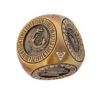 Spinner Dice | 6 Sides Metal Party Dice Set Portable Party Game for Competition, Entertainment, Leisure, Pub, Competition, Leisure and Family Party