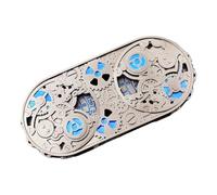 Spinner Dice,Roleplaying Board Game Metal Dice | Aluminum Alloy Mysterious Toy with Engravings, Beginners Group Activities Use for Bar, Dorm, Travel, Fhome
