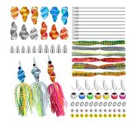 Spinner Making Kit Fishing Bass Trout Lures DIY Bait Accessories | Fisher Angler DIY Gift