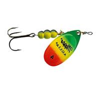 Spinner - Mepps Aglia Tiger green/yellow/red Size: 1-3,50g