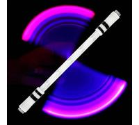 Spinner Pen, Stress Pens for Teens, Flashing Stress Pen with LED Light | Finger Tip Spinner, Creative Shatter-resistant Acrylic Rolling Pen for Kids,